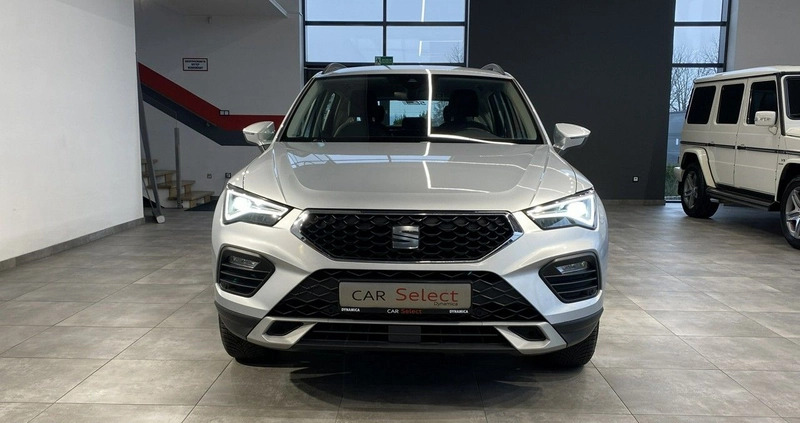 Seat Ateca cena 103900 przebieg: 76800, rok produkcji 2021 z Nowogród Bobrzański małe 352